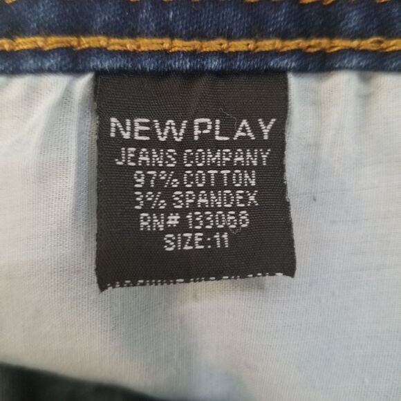 New Play 4-Pocket Blue Cotton Denim Jeans - Picture 13 of 13